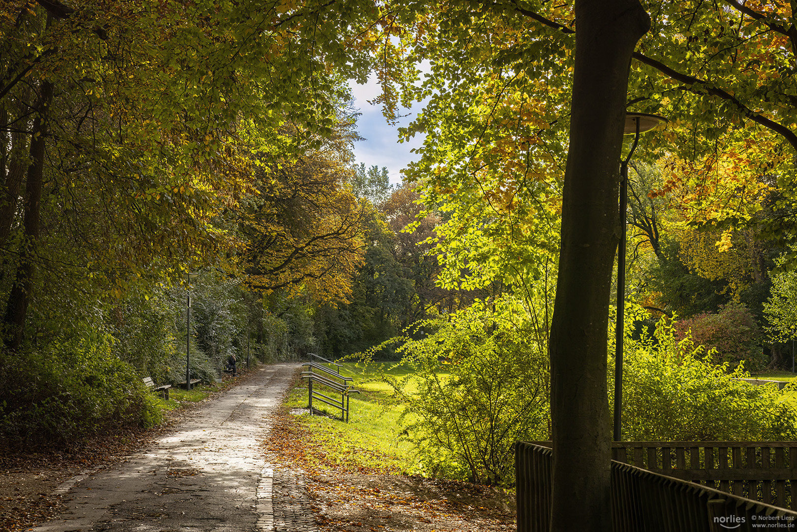 Weg in den Herbst