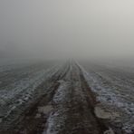 Weg in den Nebel...