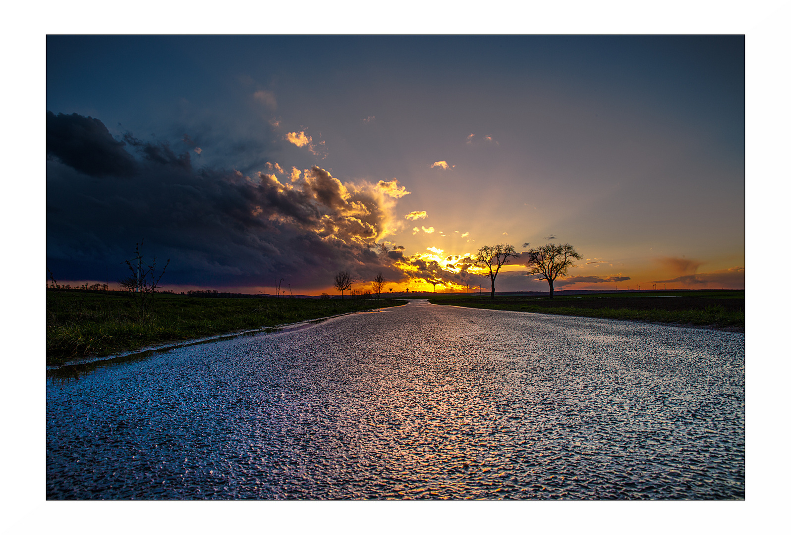 Weg in den Sturm