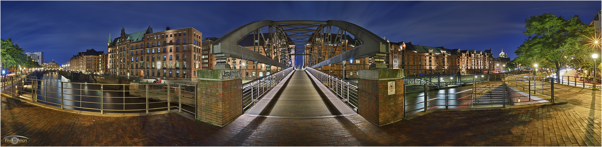 Weg in die Speicherstadt, Kibbelsteg Brücke