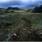 Weg in Landmannalaugar, Island