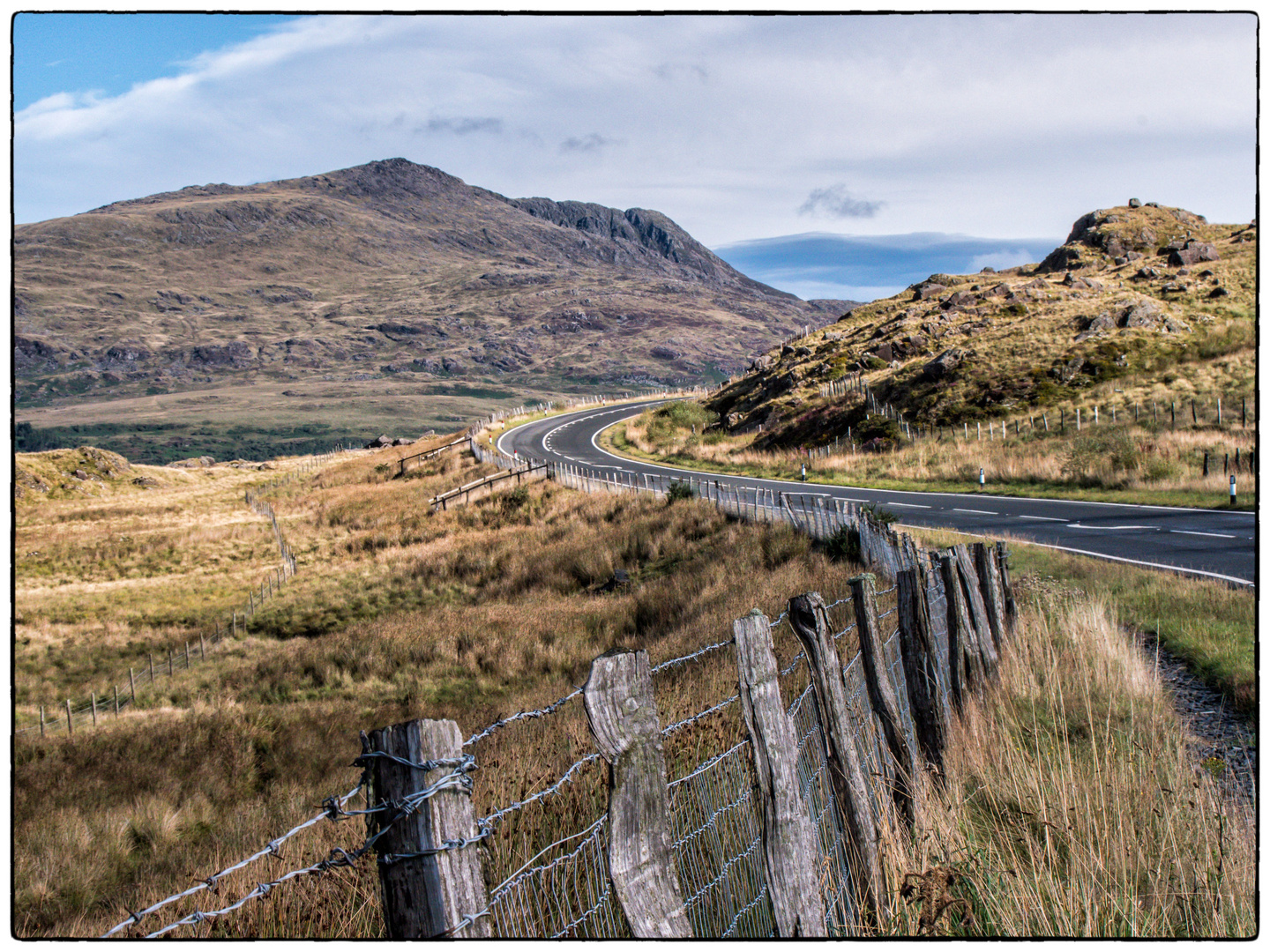 Weg in Snowdonia