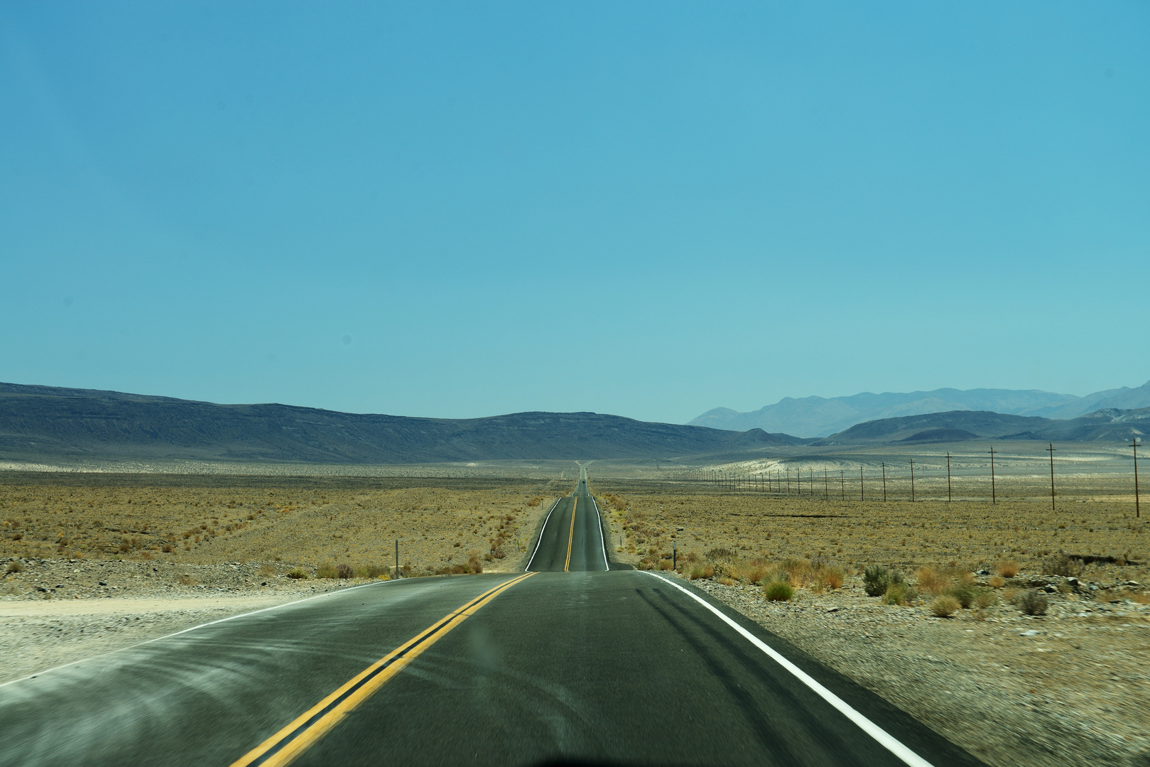 Weg ins Death Valley