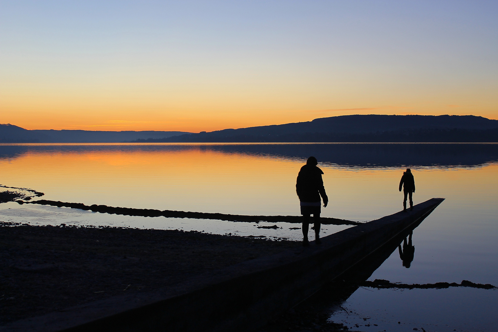 Weg ins kalte Wasser