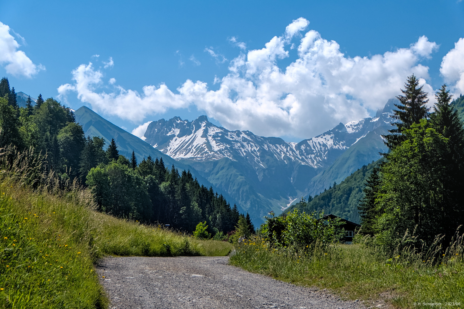 Weg ins Trettachtal