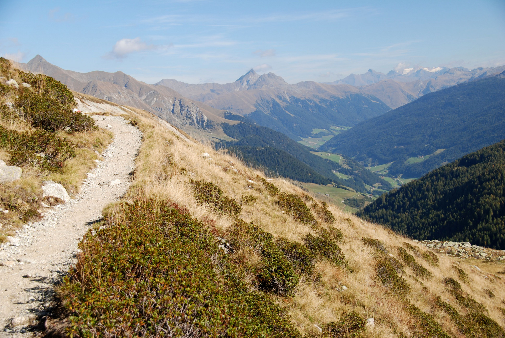 Weg mit Aussicht