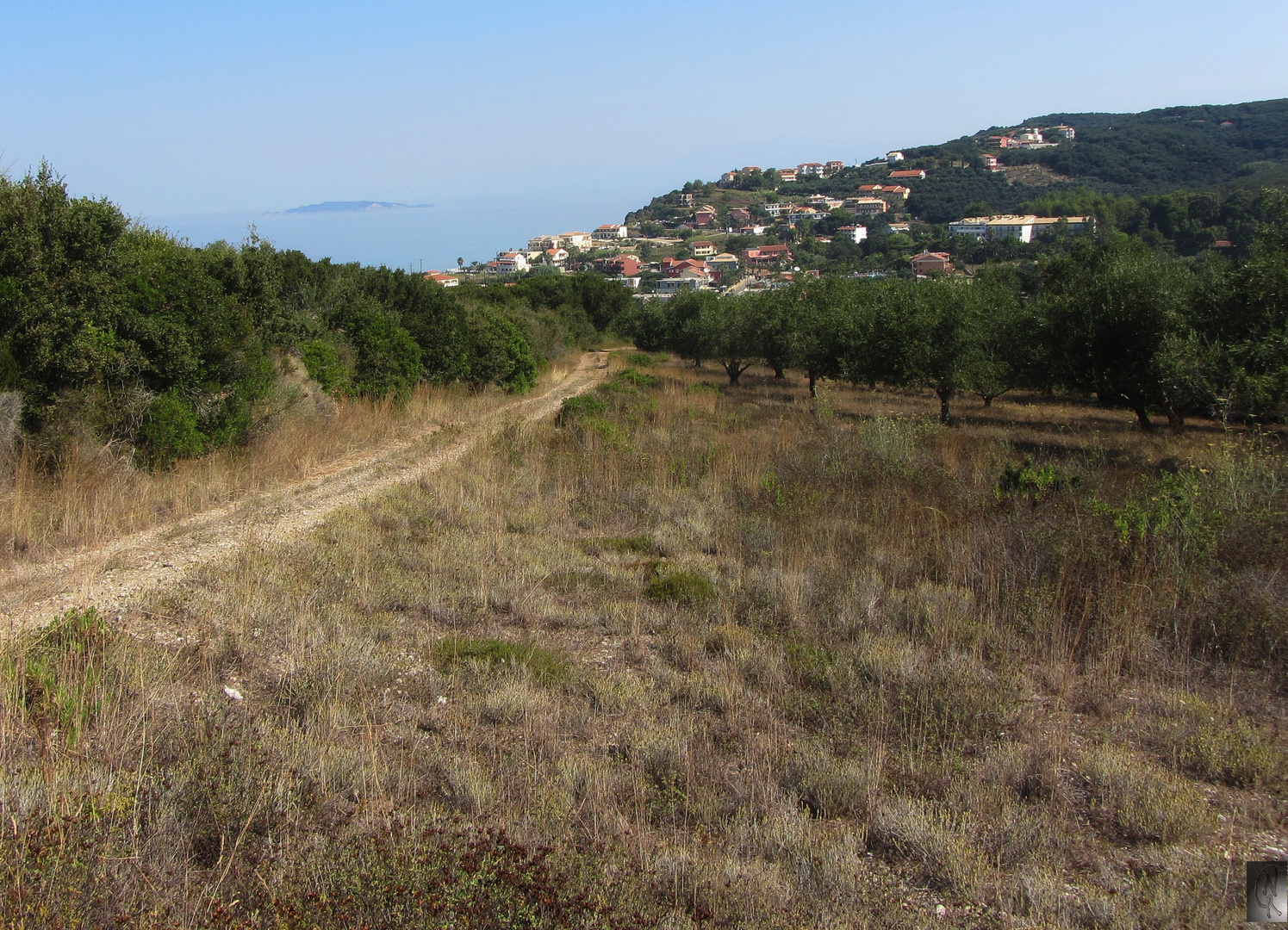 Weg nach Agios Stefanos