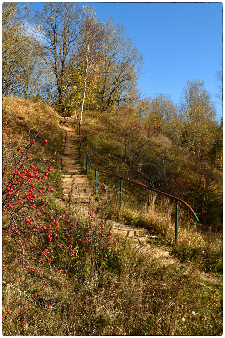 Weg nach oben