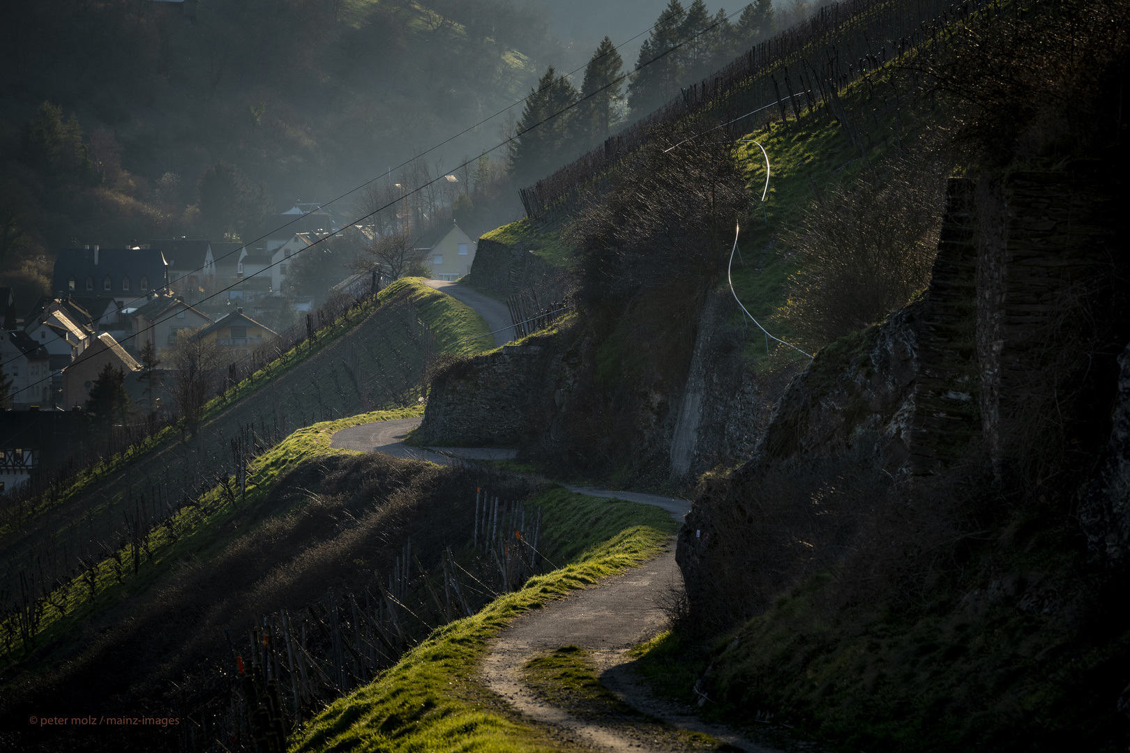 Weg nach Steeg - Bacharach, Mittelrheintal