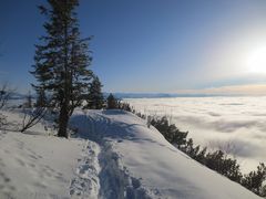 Weg über den Wolken