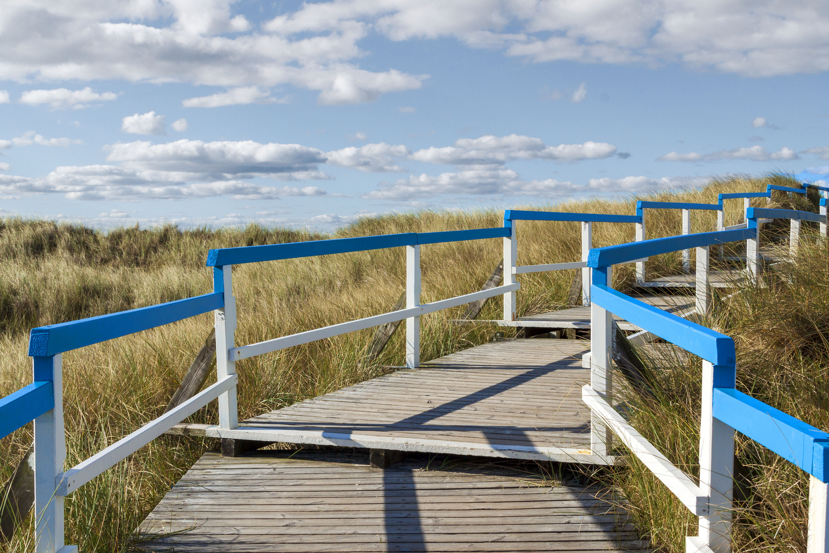 Weg über die Düne