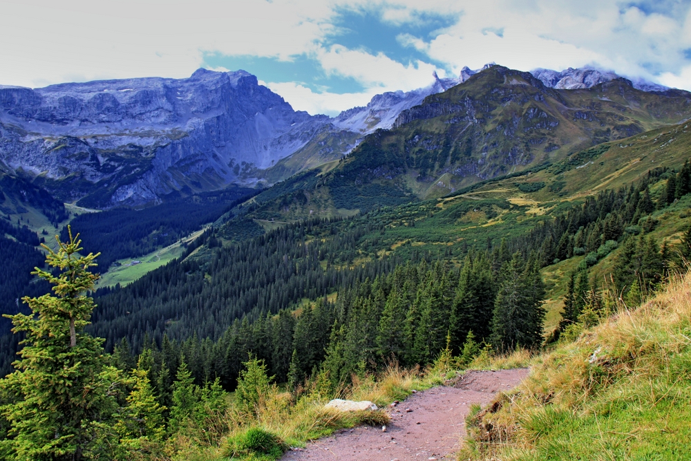 Weg vom Golm zur Lindauer Hütte (1)