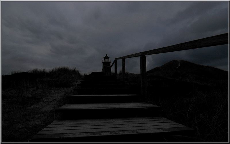 Weg zum alten Leuchtturm