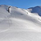 Weg zum Breithorn, für den uns ein Zeitfenster vom 03.-06. 08. zur Verfügung steht