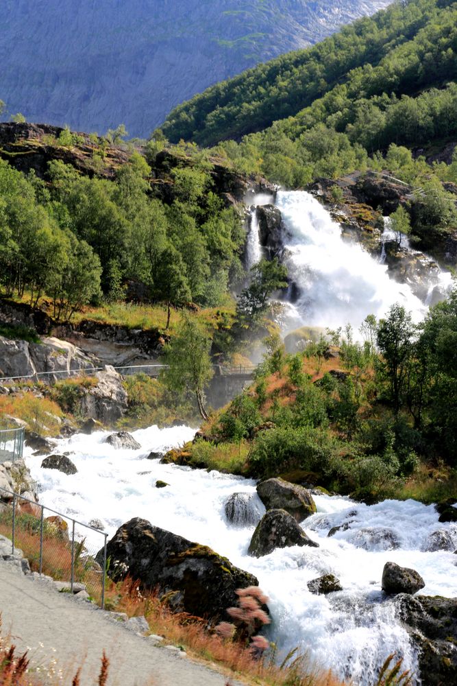 Weg zum Briksdalsbreen