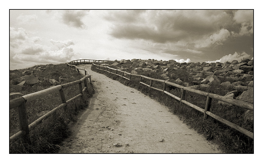 Weg zum Gipfel Foto & Bild landschaft, berge, natur Bilder auf