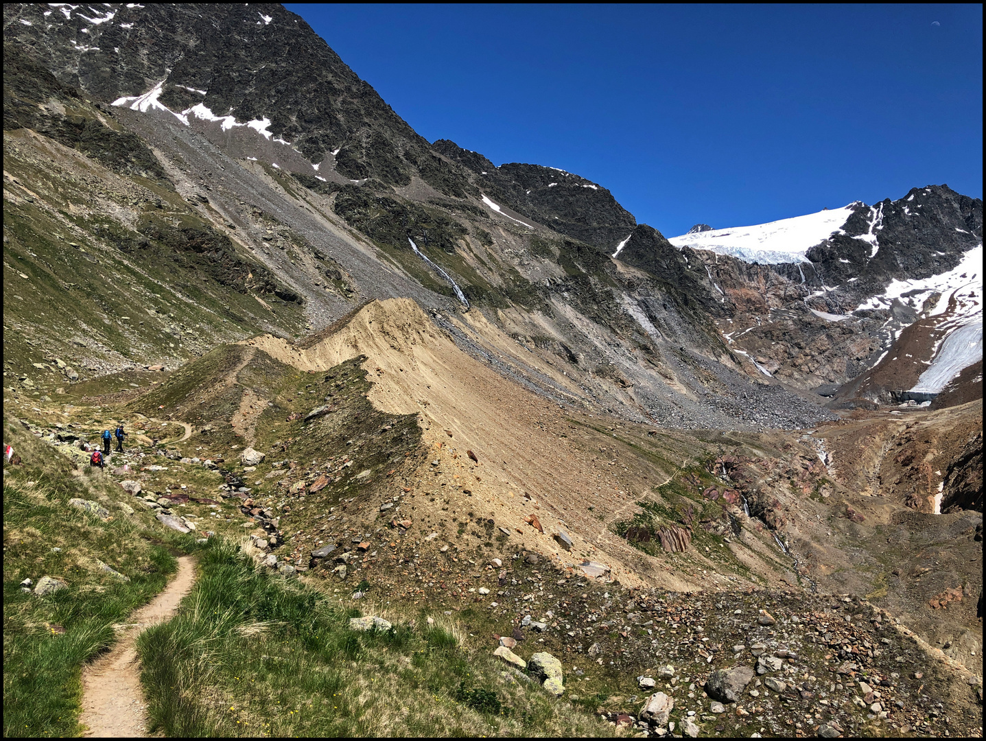 Weg zum Gletscher