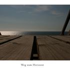 Weg zum Horizont