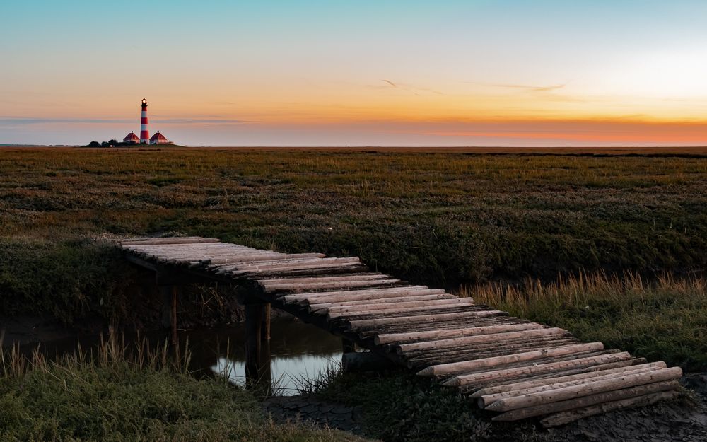 Weg zum Leuchtturm