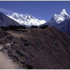 Weg zum Mount Everest