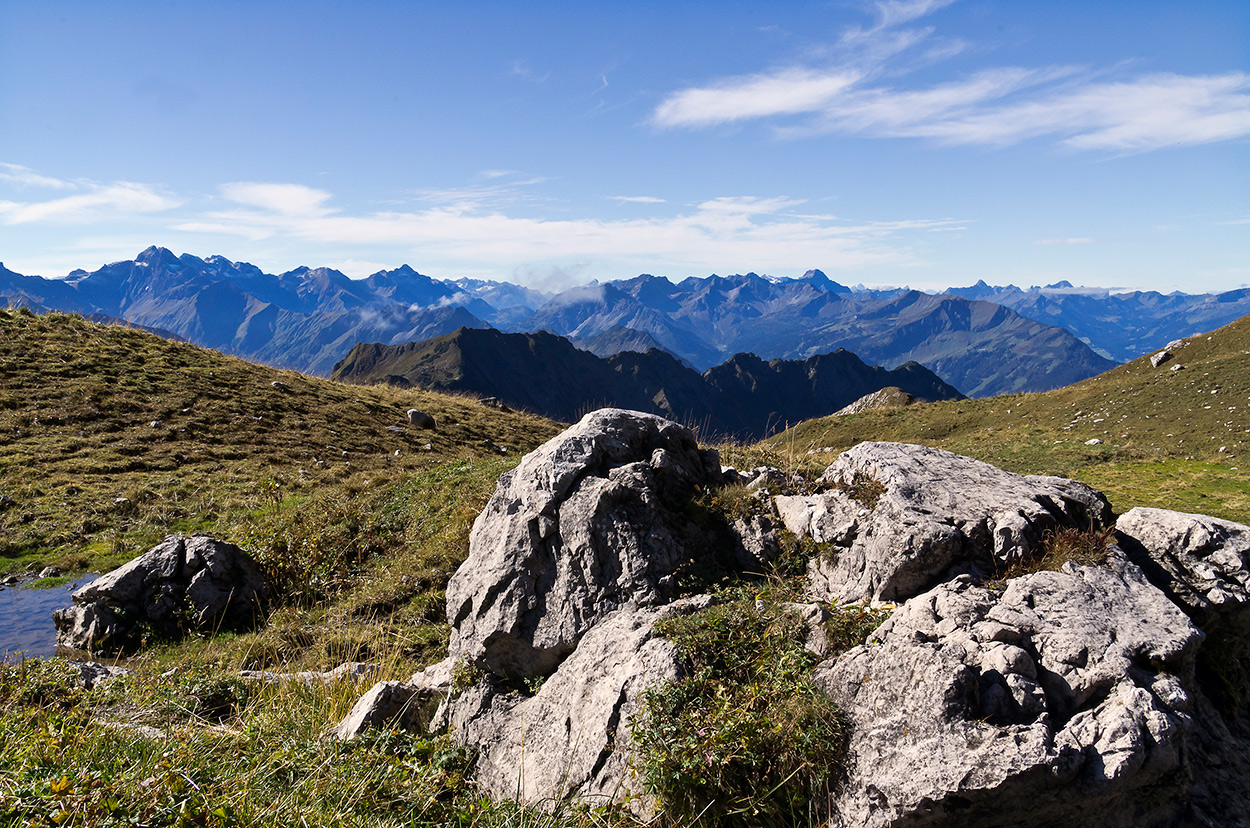 Weg zum Nebelhorn