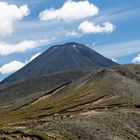 Weg zum oberen Tama Lake, Mount Ngauruhoe, Tongariro