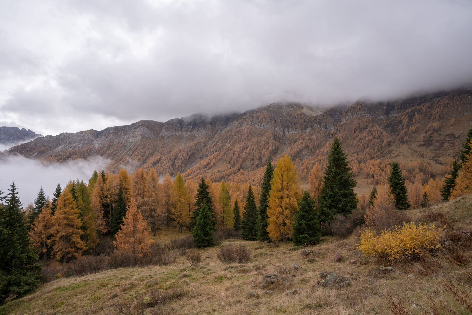 Weg zum Passo di Valles