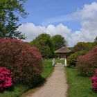 Weg zum Pavillon