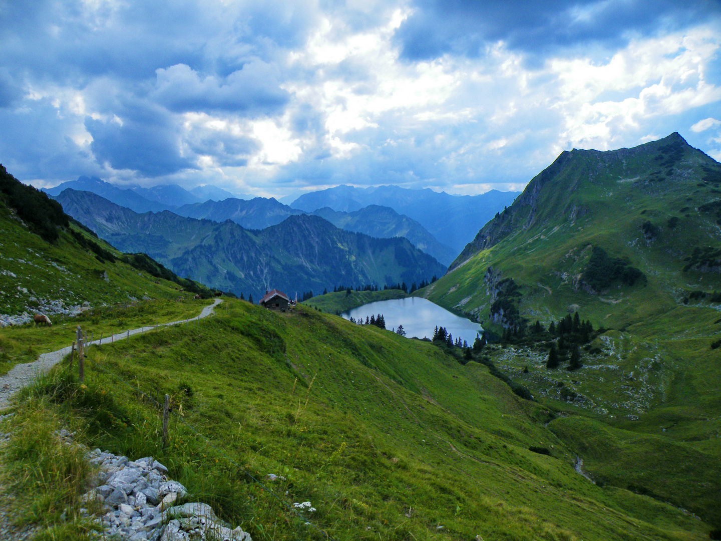 Weg zum Seealpsee