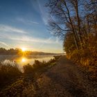 Weg zum Sonnenaufgang am Kuhsee