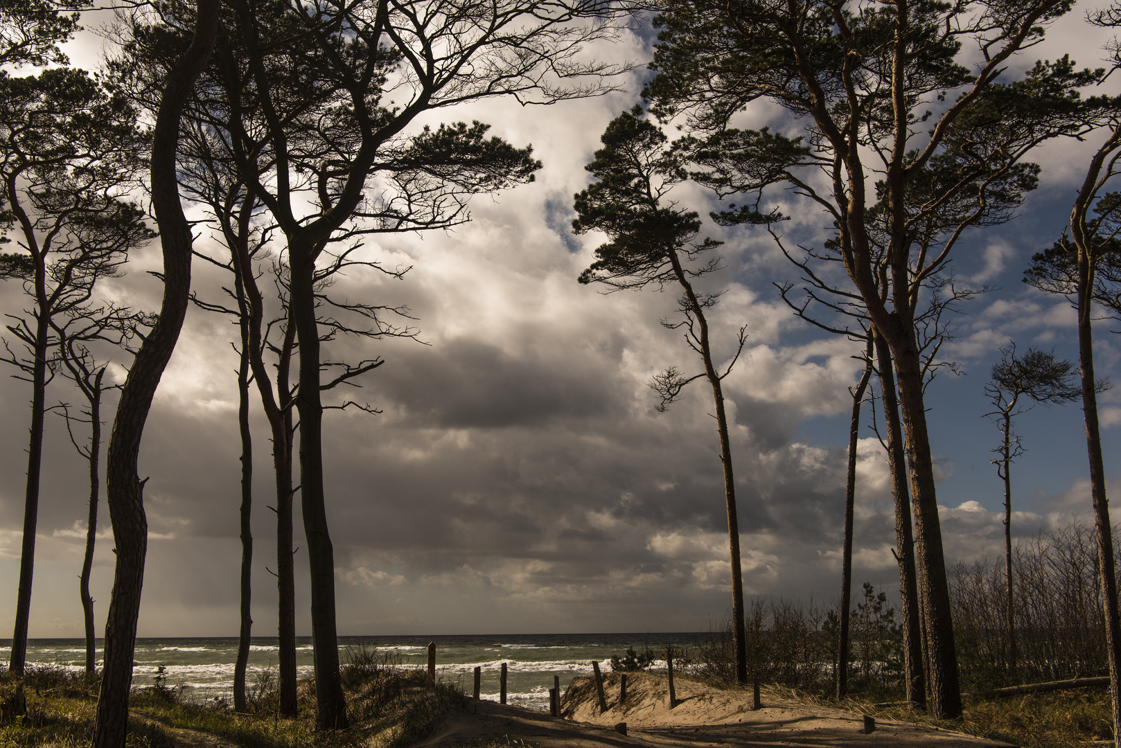 " Weg zum Strand "