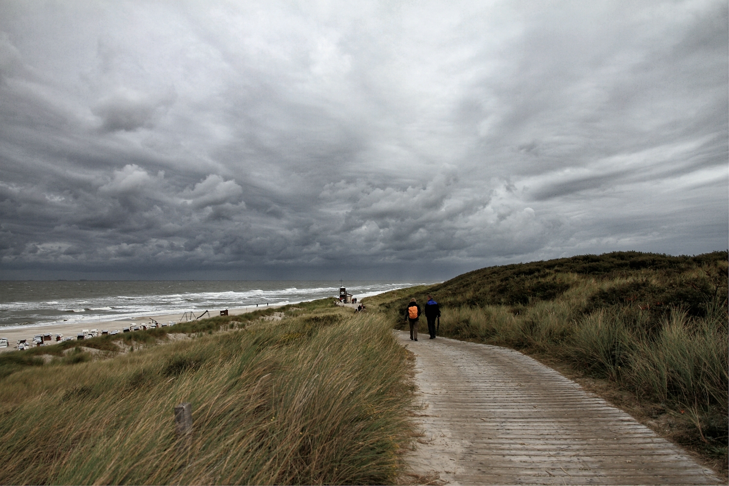 Weg zum Strand