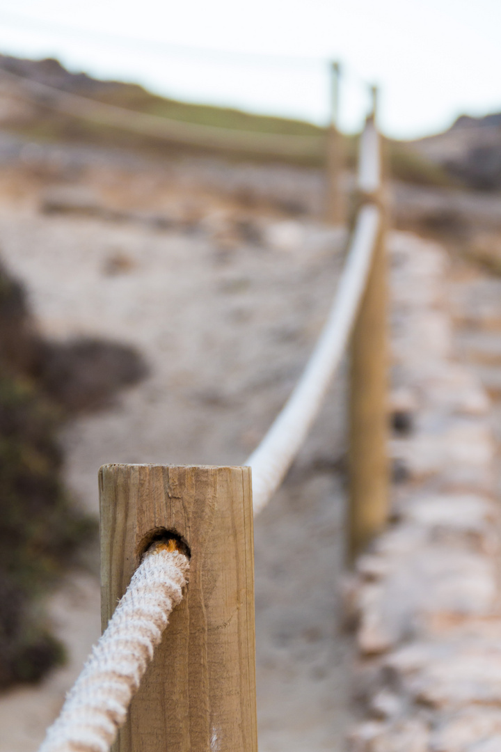 Weg zum Strand (La Pared)