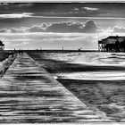 Weg zum Strand von St. Peter-Böhl