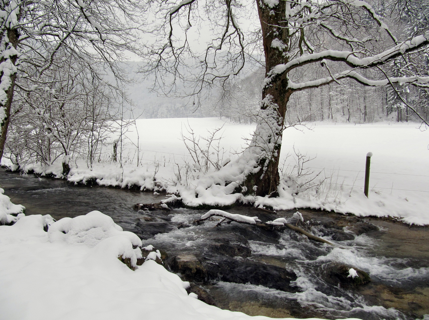 Weg zum Uracher Wasserfall