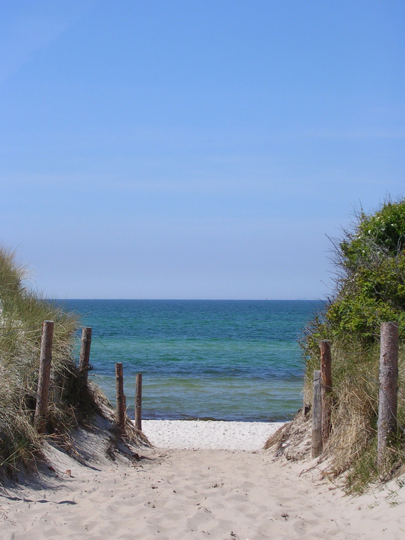 Weg zum Weststrand