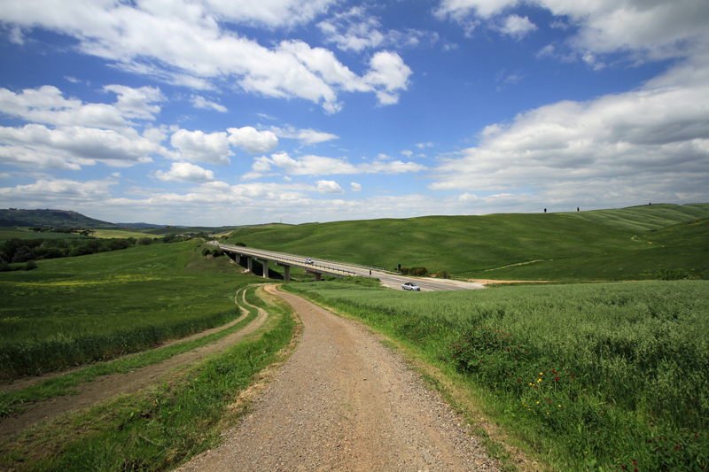 Weg zum Zypressenhain