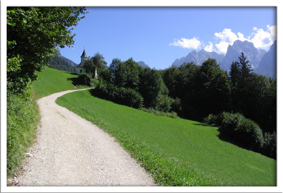 Weg zur Antoniuskapelle