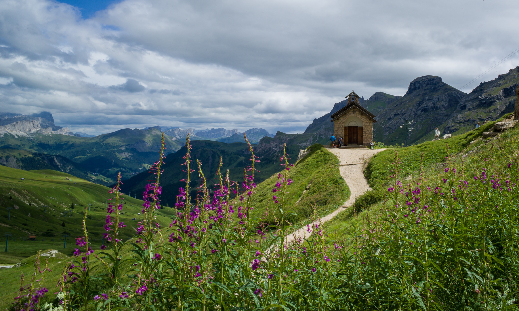 Weg zur Bergkapelle