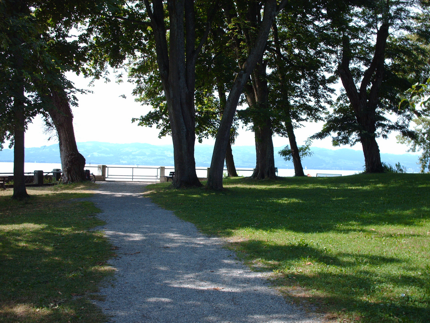 Weg zur Bodenseemauer