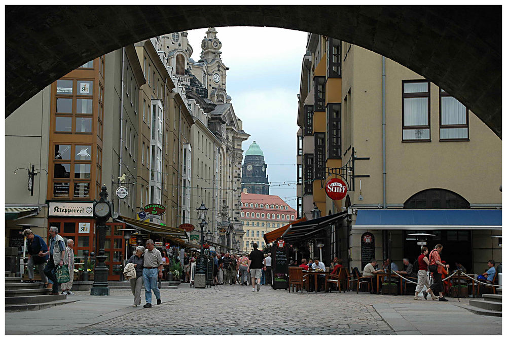 Weg zur Frauenkirche