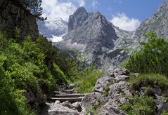 Weg zur Höllentalangerhütte (2)