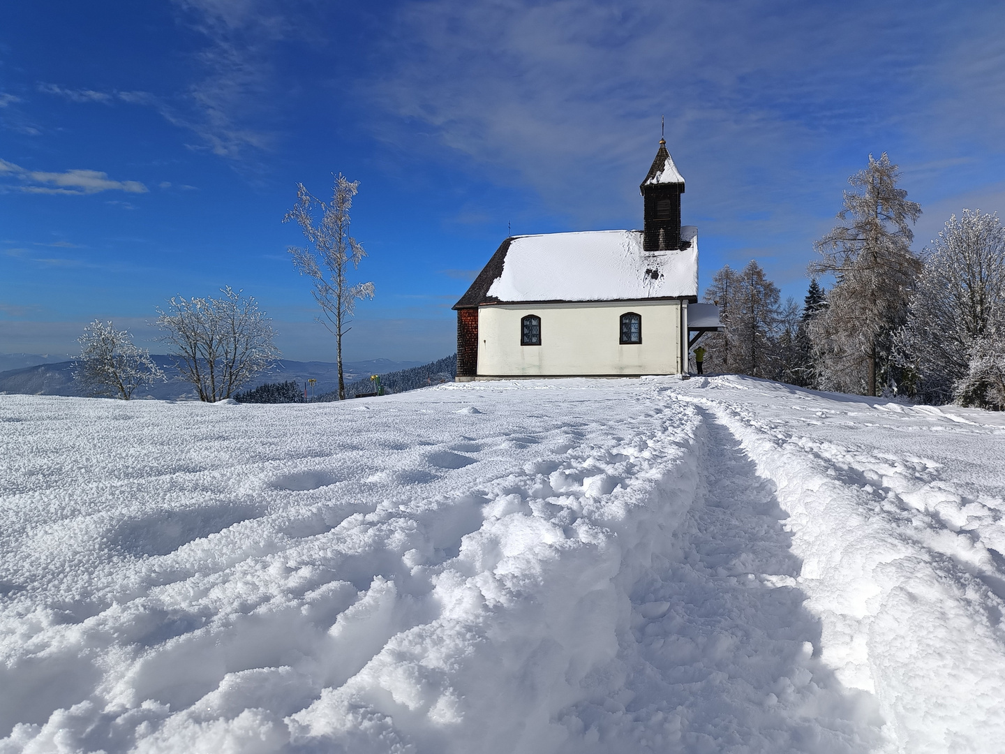 Weg zur Kapelle