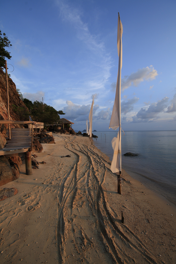 weg zur Pirate's Bar auf Koh Phangan