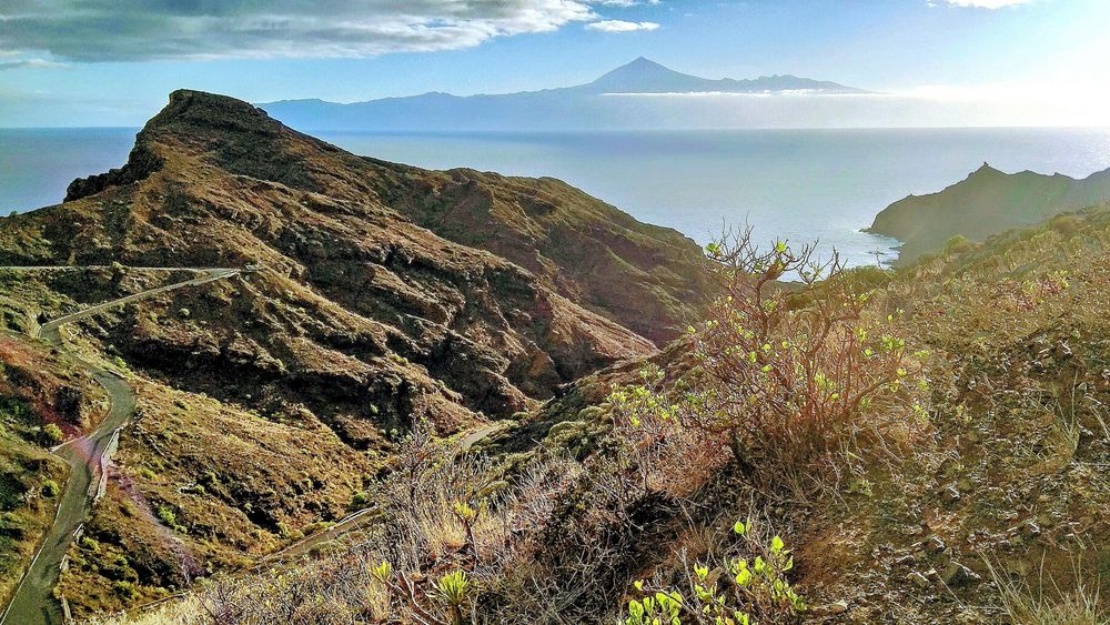 Weg zur Playa de La Caleta - La Gomera