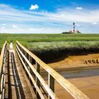 Weg zurück vom Westerhever Leuchtturm