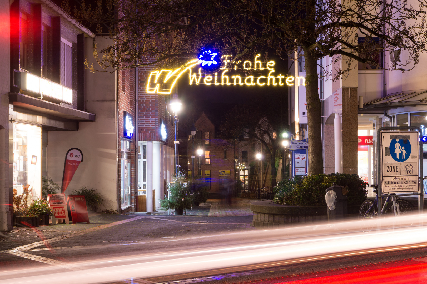 Wegberger Weihnachtsbeleuchtung Karmelitergasse