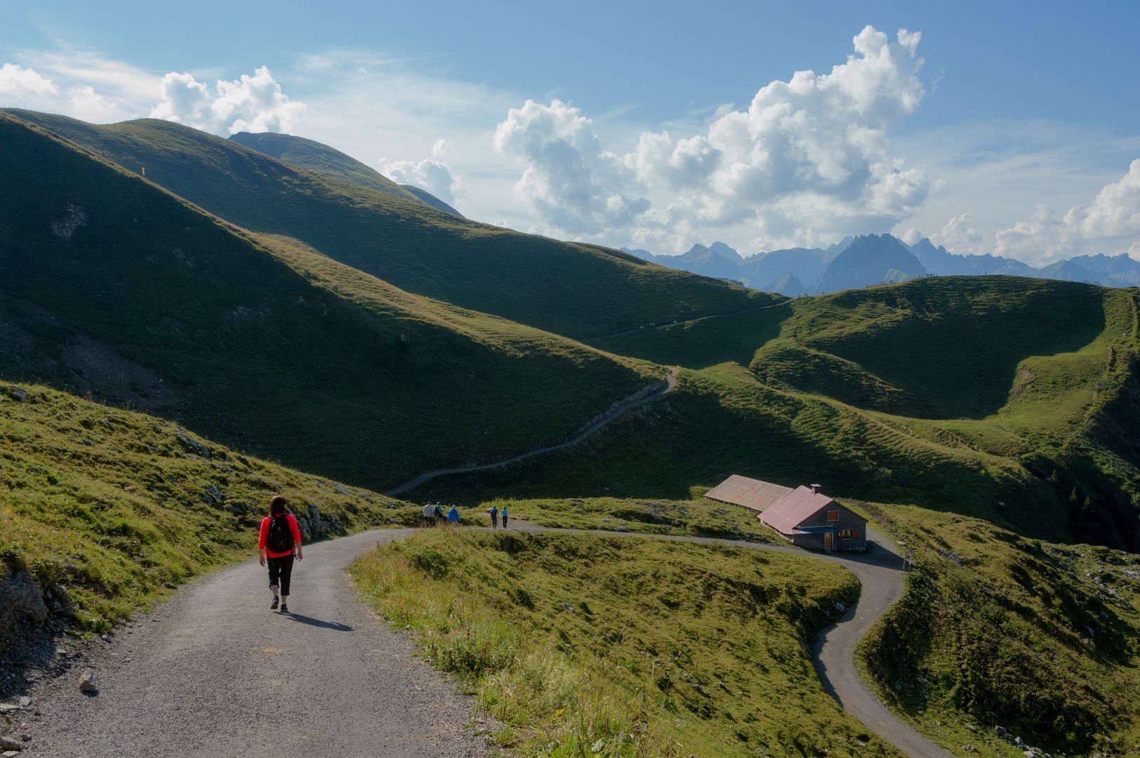 Wege am Nebelhorn