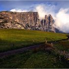 Wege auf der Seiser Alm