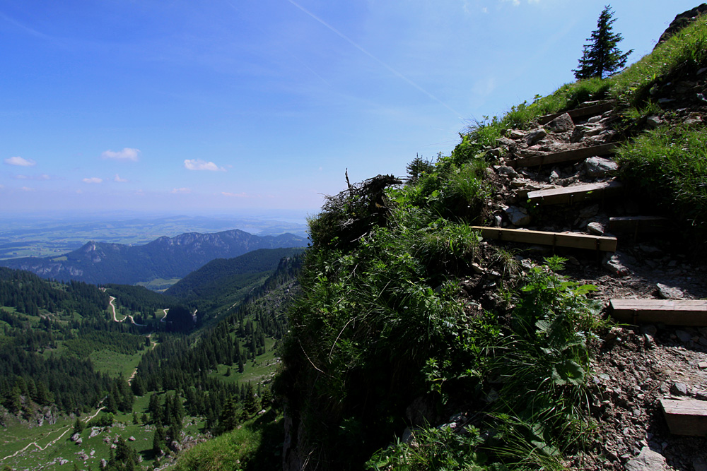 Wege hoch in den Himmel